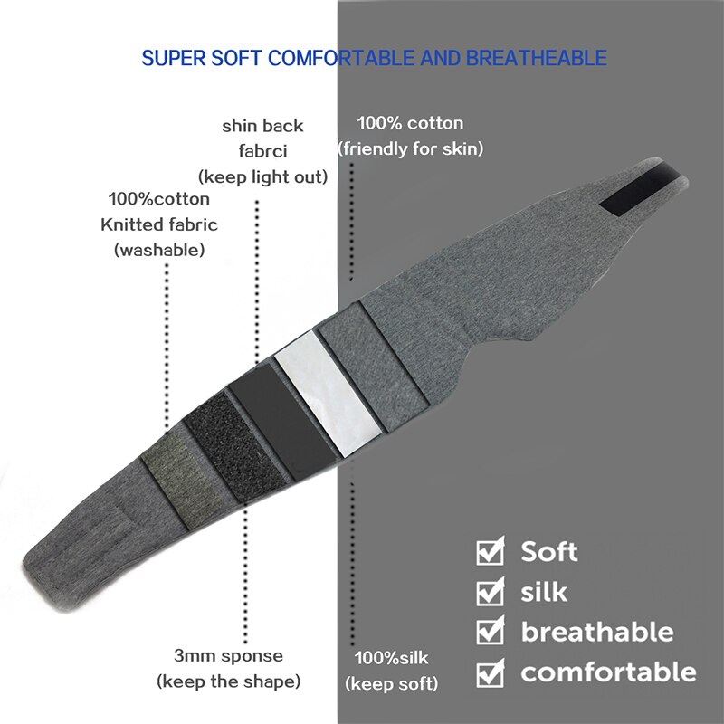 Large Silk Sleep Mask For Eyes Sleeping Aid Blindfold Block Out Light Eyeshade Cover Shade Patch Soft Bandage On Eye Slaapmasker