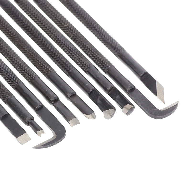 Herramientas para bonsái, cuchillo para tallar forja, cuchillo para recoger, cuchillo de dibujo, cuchillo para tallar, mango antideslizante, herramientas para tallar alambre