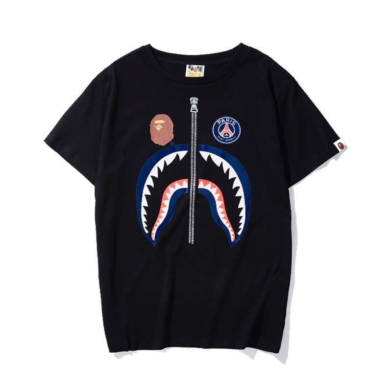En badende abe t-shirt sommer japansk kortærmet t-shirt trendy mærke herre t-shirts