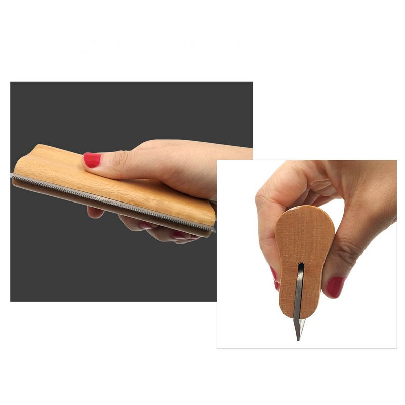 Pet Wood Groom Brush, Deshedding Grooming Tool, Dog Comb Pet Wooden Groomer Ergonomic