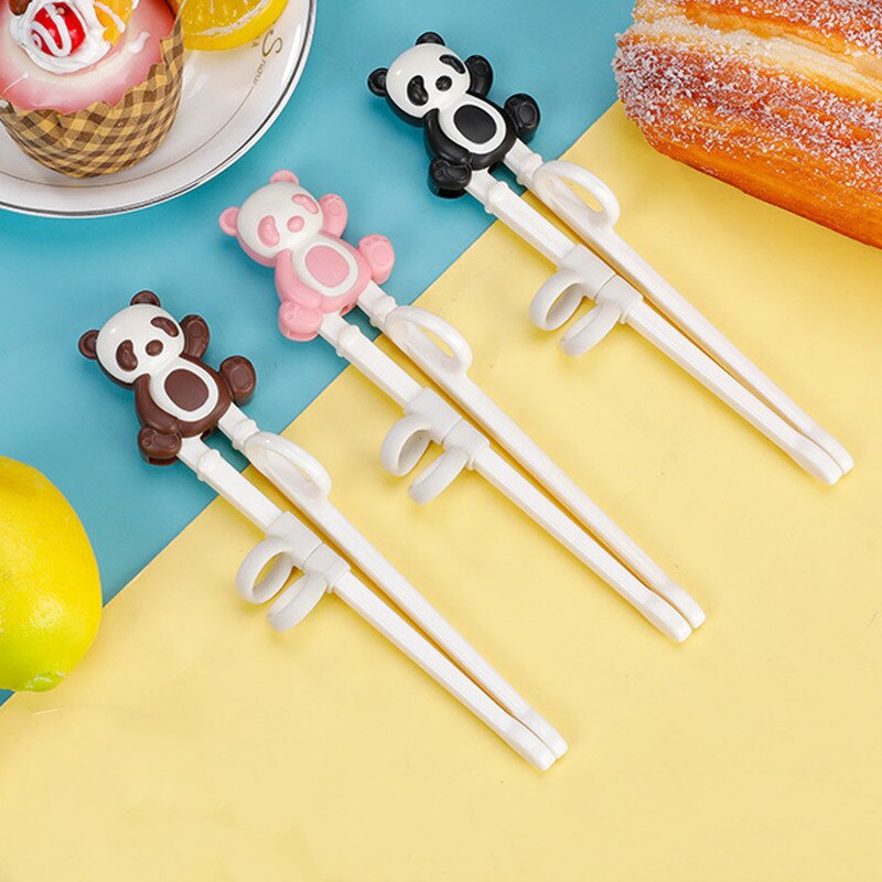 Cute Chopsticks for Kids Cartoon Learning ChopSticks Reusable Finger Positioning Training Chopsticks Children Tableware Set