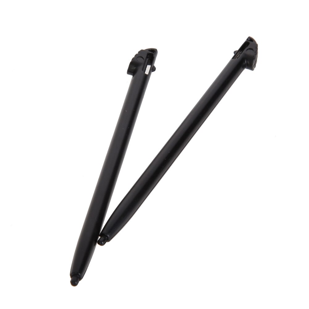 2 Stuks Zwart Plastic Touch Screen Stylus Pen Voor Nintendo 3DS N3DS Xl Ll Brand Universal Stylus Pen Game accessoires