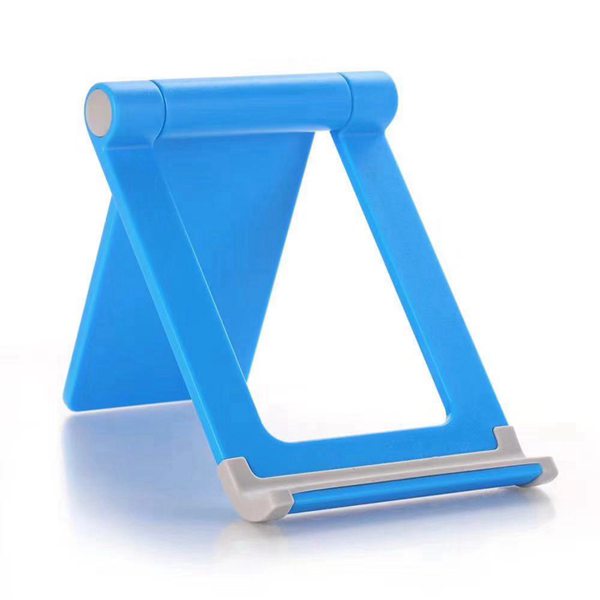 Mobile Cell Phone Stand Holder Mount folding Desk Office Table Smartphone Desktop Foldable Mobile Phone Holder Universal Holder: blue