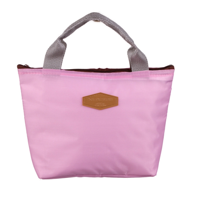 Portable Insulated Lunch Box, Cold Food Cooler, Thermal Bag, Insulated Lunch Box, Picnic Handbag, Cooler bag, Solid Color