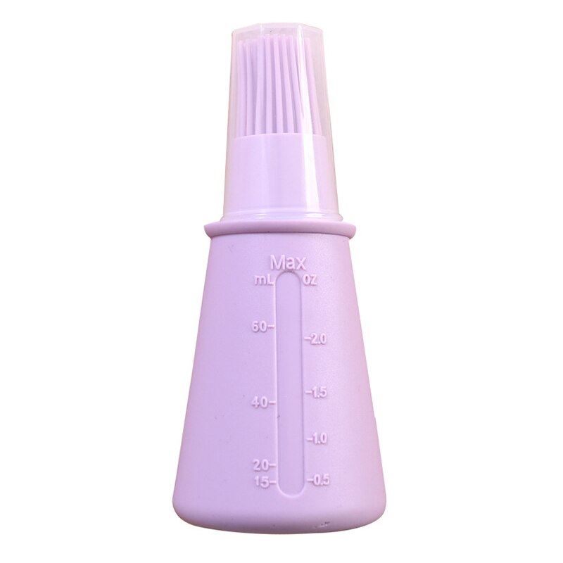 Resistant Baking Oil Control Barbecue Brush Silicone Oil Bottle Brush With Cover Oil Pastry Kitchen Baking BBQ Tool Kitchen Tool: type1-3
