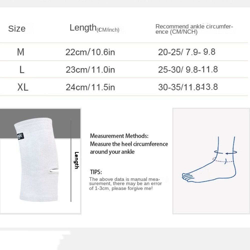 Compressieband Duurzaam Nylon Enkelsteun Zwart Wit Kaki M/L/Xl Enkelbrace Elastische Achillespees Brace Voetverstuiking