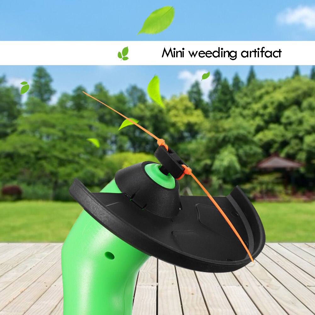 Lawn Mower Grass Trimmer Handheld Long Handle Cutter Pruning Garden Weeding Tool Easily Carrying Part Eco-friendly Tool