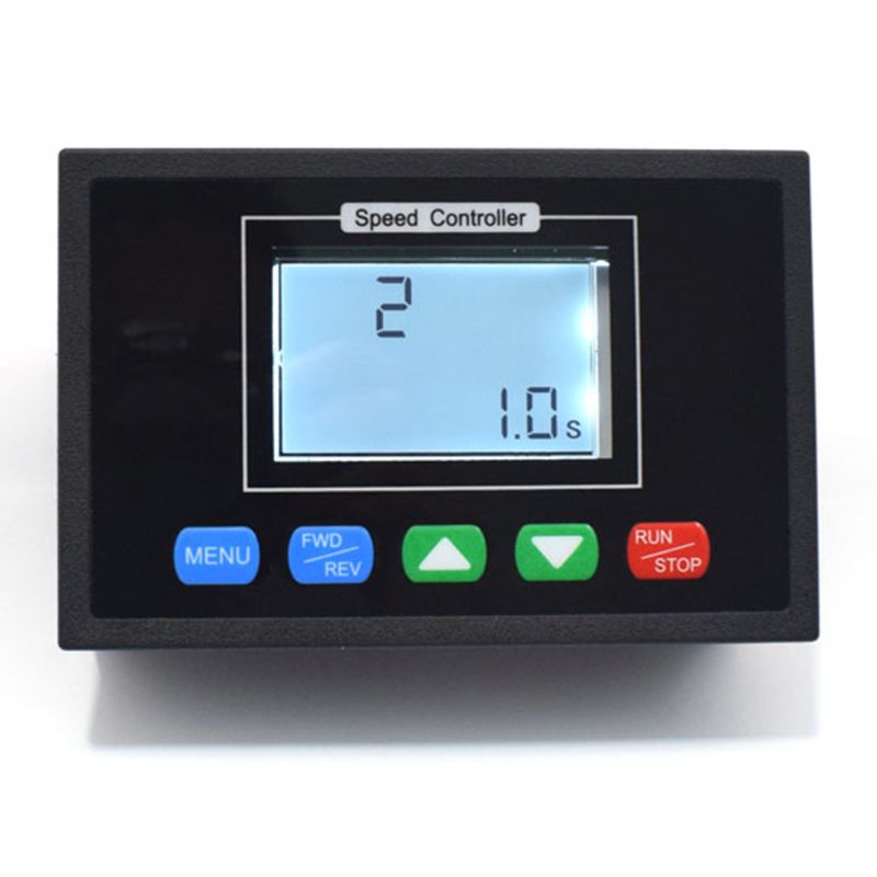 Digital 0~100% PWM Motor Speed Controller DC 12V 24V 36V 48V 40A Time Reversible