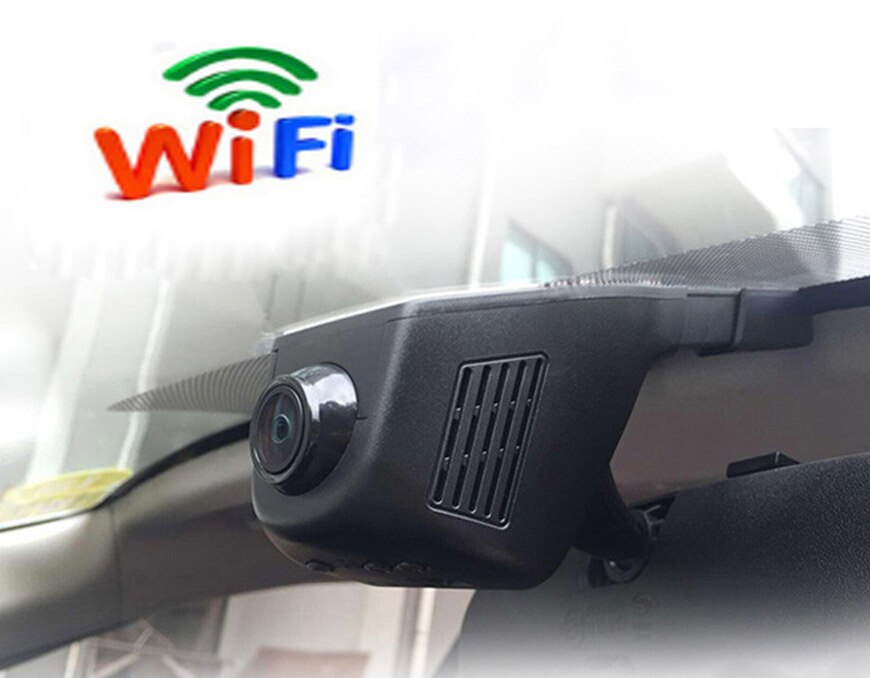 Dash Camera WiFi Full HD 1080 p Auto DVR Dashcam zonder Scherm 170 Graden Video Camera Recorder met Nachtzicht