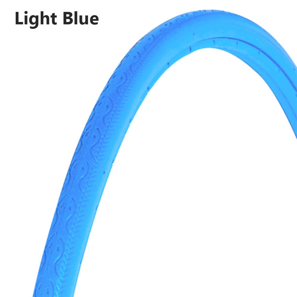 Explosieveilige Accessoires Gratis Opblaasbare Fiets Solid Tire Fietsen Tubeless Band Fietsbanden Onderdelen 700x23C Banden: Light Blue
