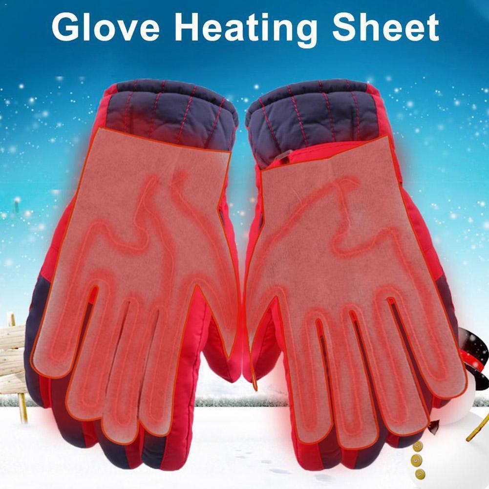 1 Stks/set Handschoen Verwarming Pad Usb Verwarming Kachel Draagbare Vel Duurzaam Wasbaar Elektrische Drie-Niveau Wanten Thermische Temperatur L3K5