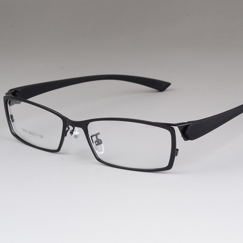 KLAR Neue Stil Männer Brillen Rahmen High-end-Business Männlich Auge Metall Brillenfassungen Komfortable männer Myopie Rahmen Gläser