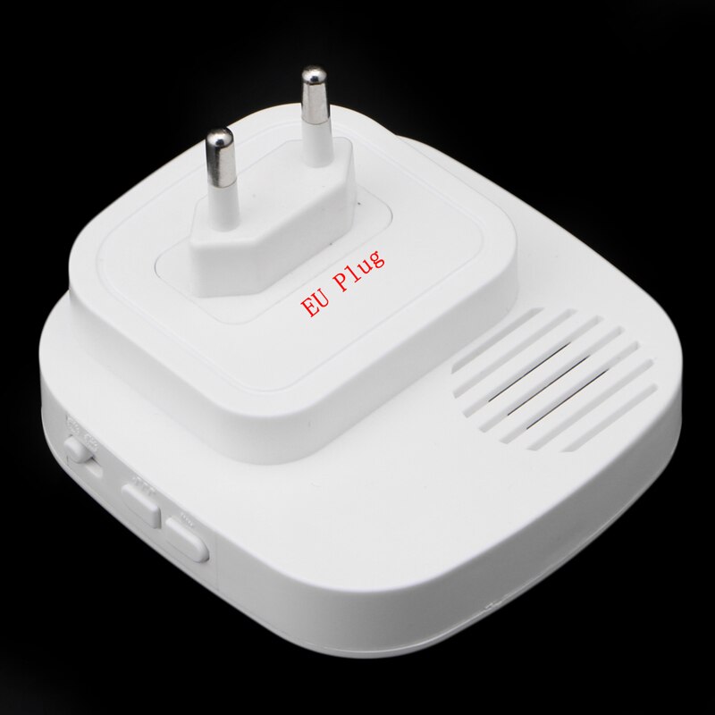 Wireless Infrared Motion Sensor Door Security Bell Alarm Chime EU/US Plug