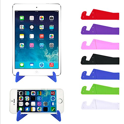 V-Shaped Universal Foldable Mobile Cell Phone Stand Holder for Smartphone & Tablet Adjustable Support Phone Holder