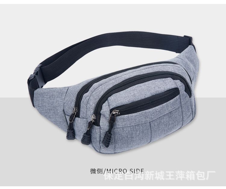 Travel Bum Bag Fanny Pack Heuptas Rits Outdoor Sport Schoudertas Pouch Unisex Taille Packs Dames Taille Verpakking: C