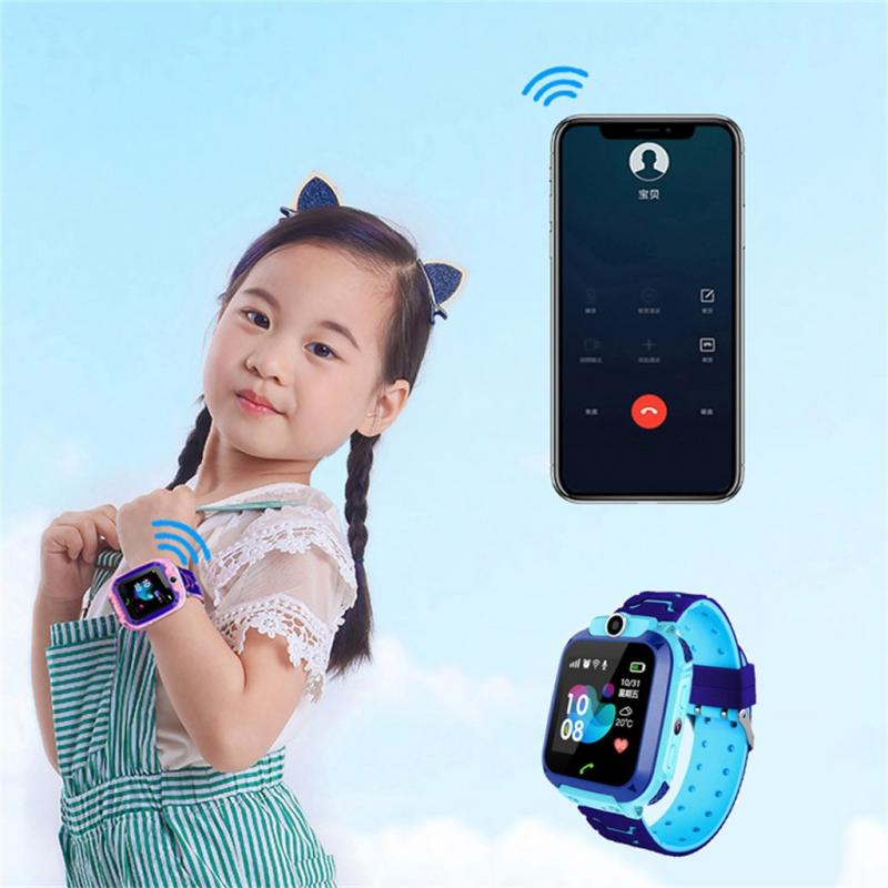 Reloj inteligente Q12 para niños y estudiantes, reloj inteligente resistente al agua de 1,44 pulgadas, reloj inteligente con Dial, llamada, voz, Chat, juguete, Walkie Talkies