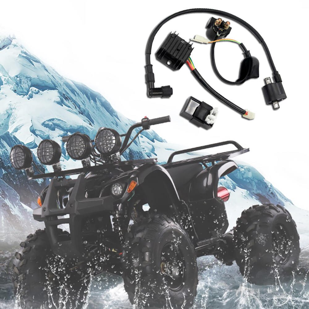 Bobina di accensione Relè Raddrizzatore CDI Kit Set PER IL Cinese ATV Quad 150/200/250cc