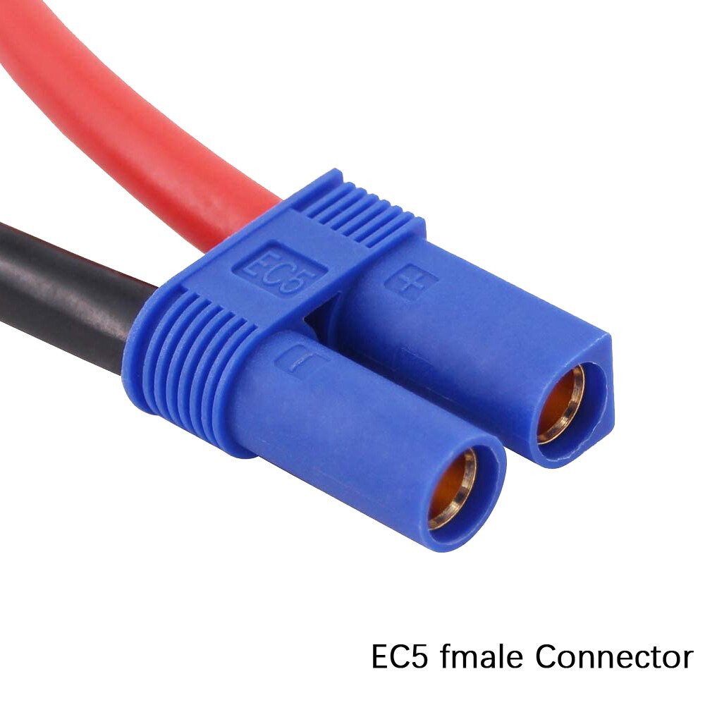 1pc EC5 Series Connector with 10awg Wire/Series Battery Adapter for Losi/E-Flite(B101-1)