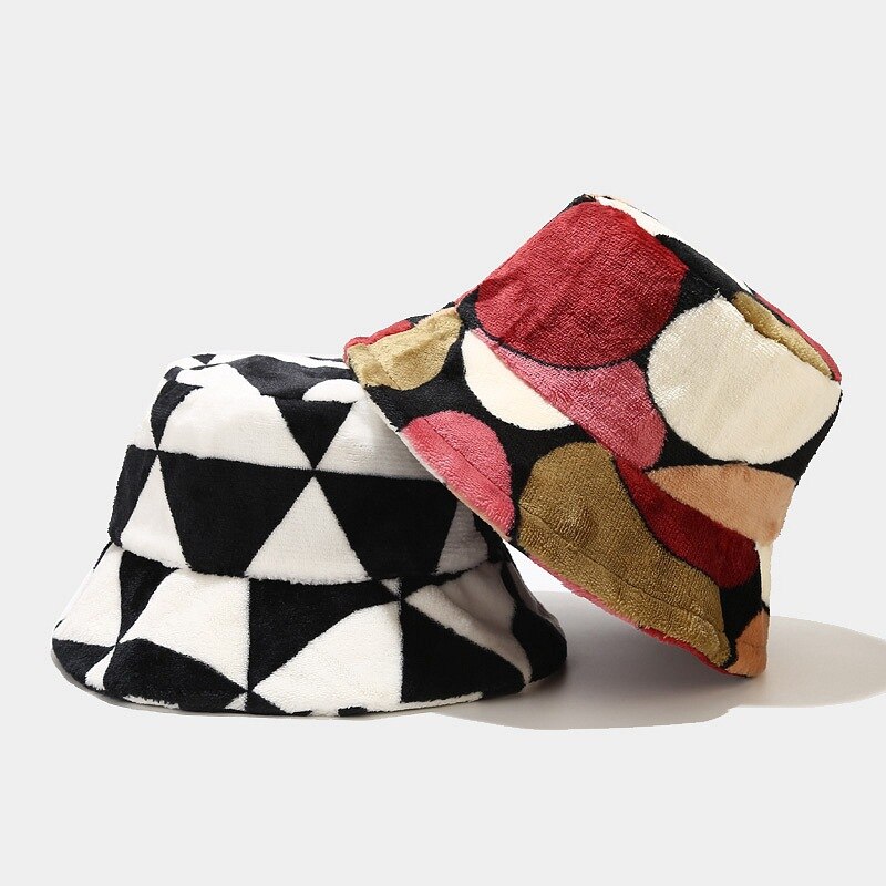 Gorro triangular de Panamá para mujer, gorro de invierno de Panamá de para mantener el calor, ir de compras al aire libre, Otoño e Invierno