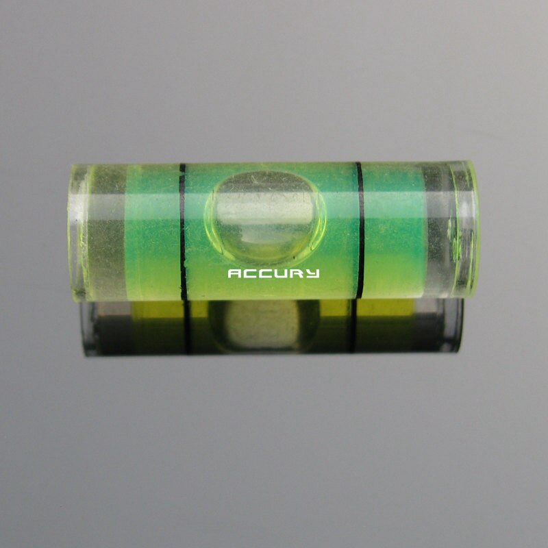 20pcs 8*23mm Acrylic Tubular Spirit level mini spirit level Cylinder Plastic vial water level indicator