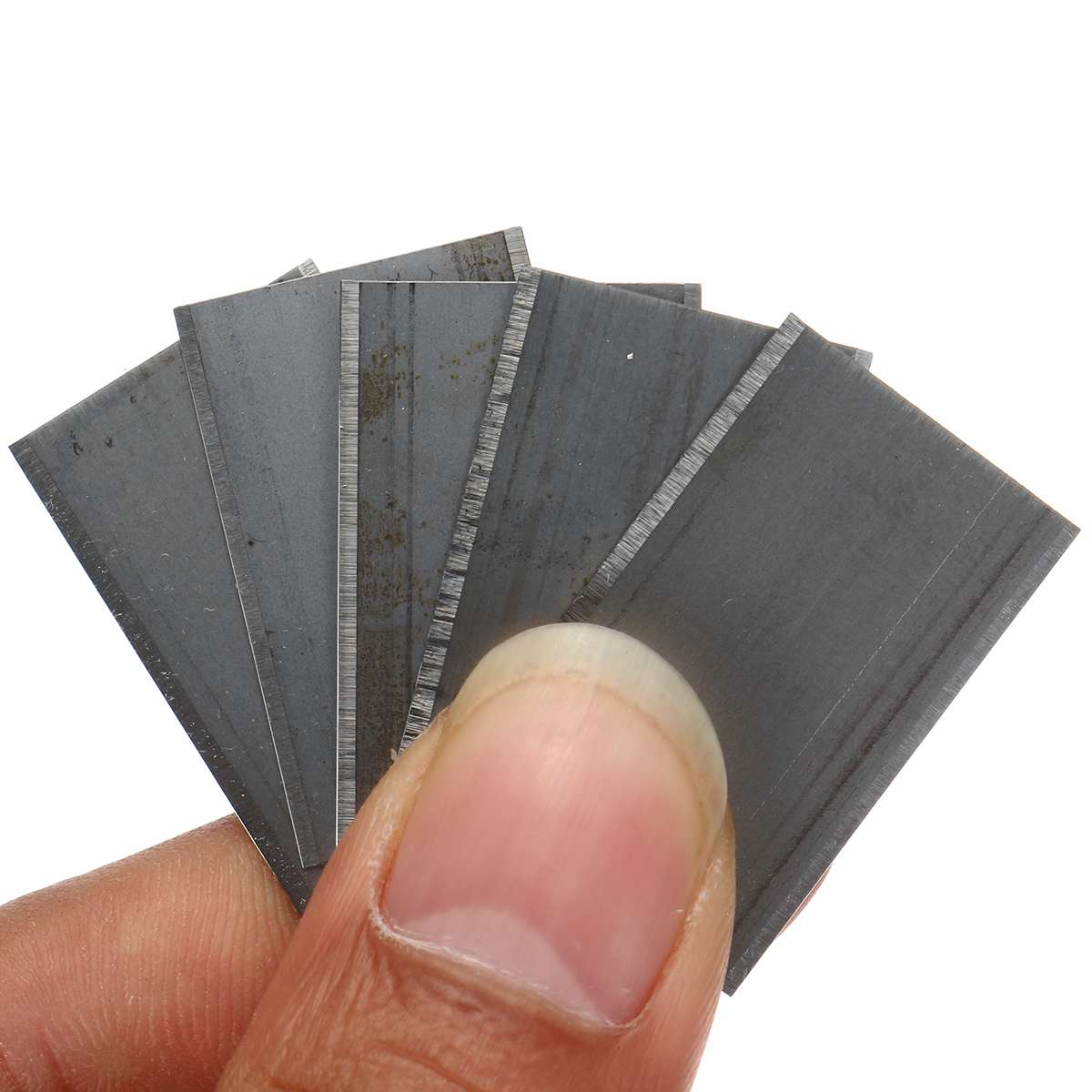 Adjustable Leather Strap Cutter Leathercraft Strip Belt DIY Hand Cutting Wooden Strip Cutter with 5 Blades Leather Tools