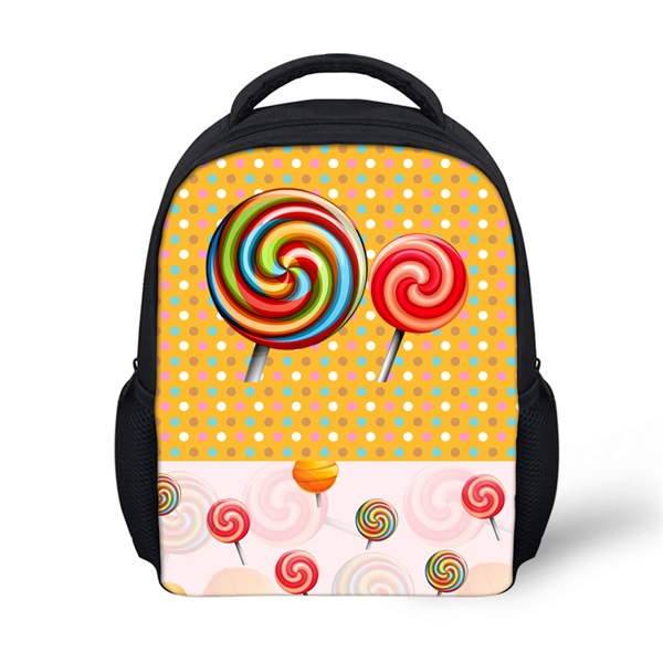 INSTANTARTS Baby Schooltassen voor Meisjes Grappige Ijs/Candy Afdrukken Kleuterschool Mini Schooltassen Casual kinderen Rugzakken: CC1630F