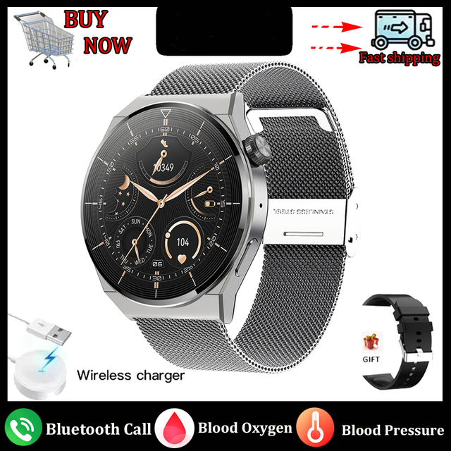 GT3 Pro Smartwatch pour homme, écran haute définition AMOLED 2024x390, appel Bluetooth, étanche IP68, Huawei, , 390: YELLOW