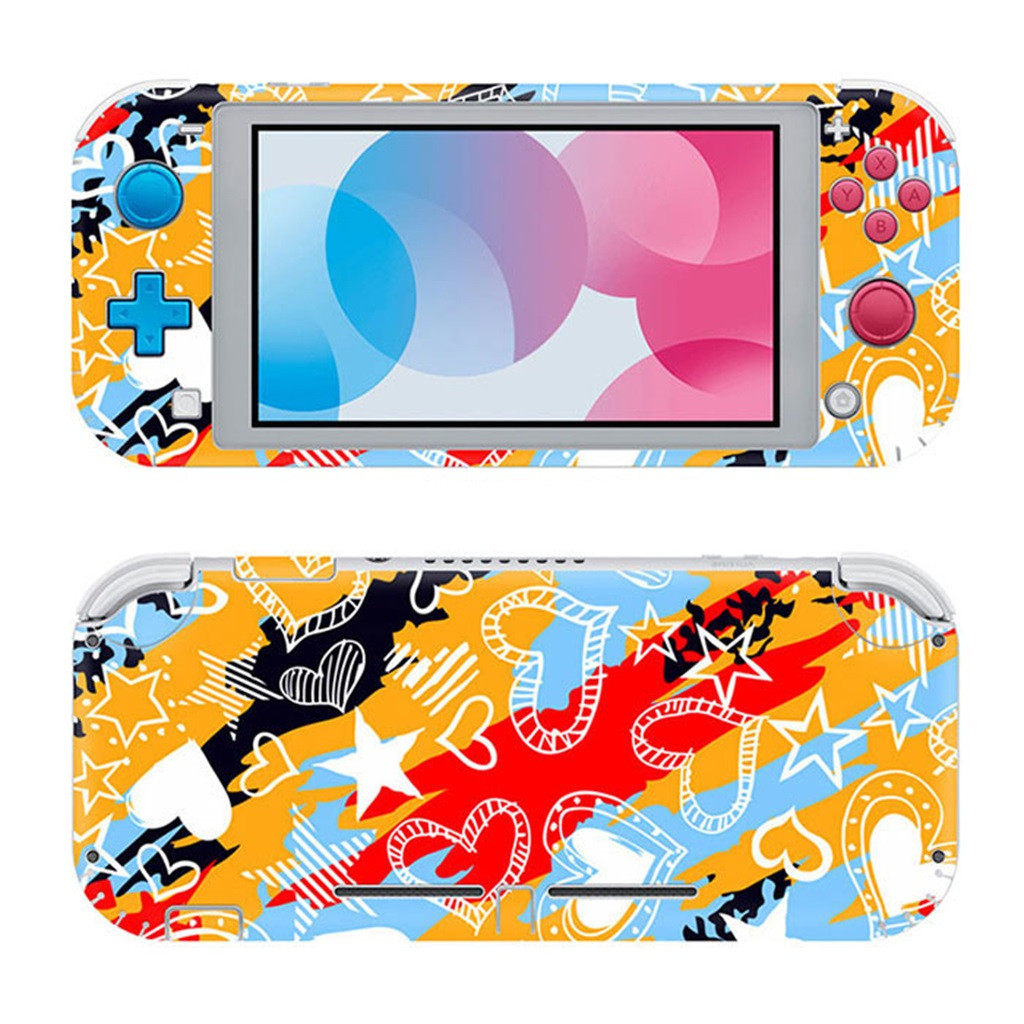 best selling products Protective Skin Sticker Decal Cover For NS Switch Lite Console Controller Skin Set wearable devices: L