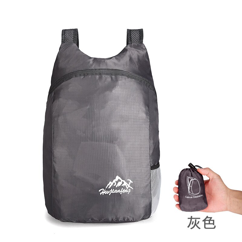 20L Lightweight Portable Foldable Backpack Waterproof Backpack Folding Bag Ultralight Outdoor Pack for Women Men Travel Hiking: Plum-10L