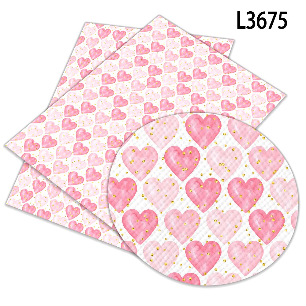 Tela sintética rosa de ante para mujer, Tela de cuero sintética rosa para el Día de San Valentín, Material de costura artesanal, 22x30cm: L3675