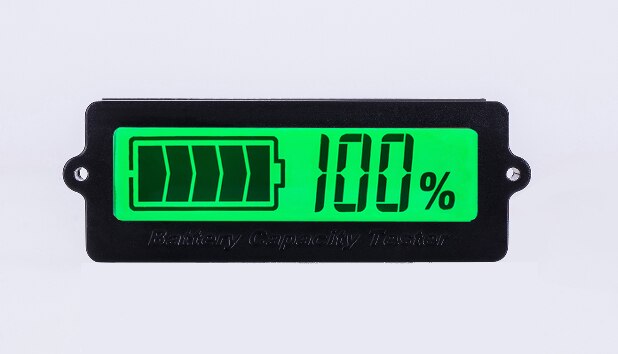 BW-LY6N lood-zuur Batterij/Lithium Batterij LCD Battery Indicator Meter 12 V-48 V Digitale Batterij Capaciteit indicator Tester: green