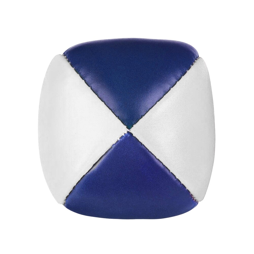 Juego de 5 uds de pelotas de malabares, pelotas de malabares suaves y duraderas para principiantes, niños, niñas, adultos BM88: Blue and white