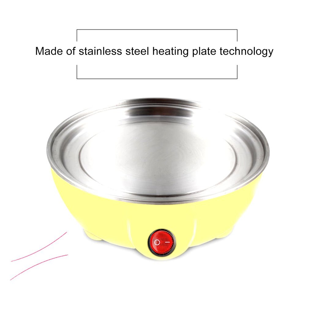 Multi-Function Egg Cooker Mini Steamed Egg Appliance Home Appliance Single-Layer Egg Cooker Breakfast Machine