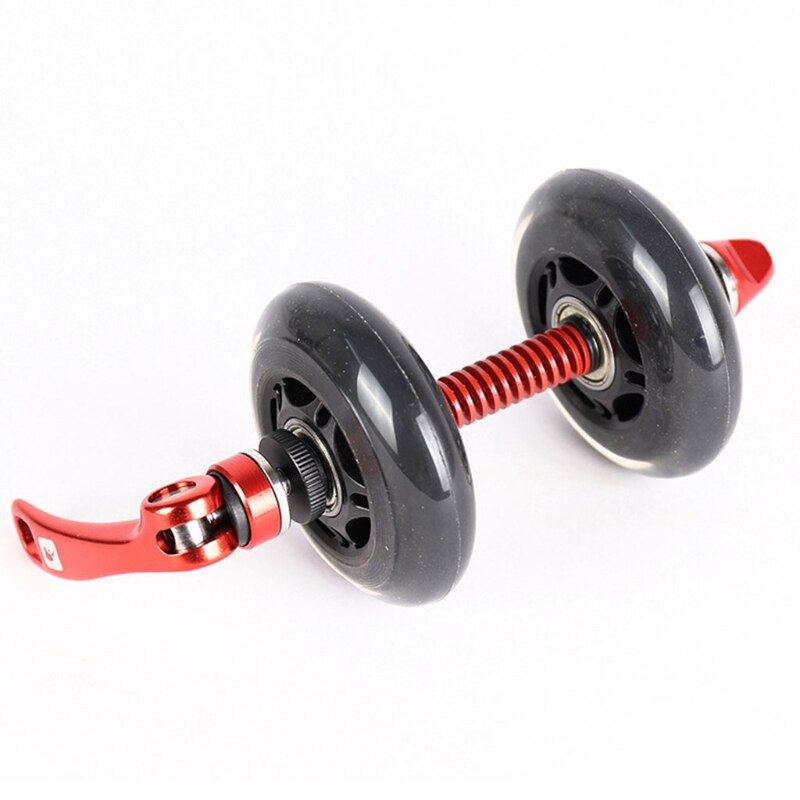 Afneembare Fiets Vork Guard Extra Wielen Fiets Voorvork Tijdens Transport