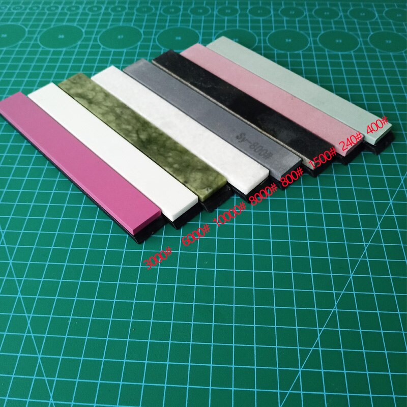 3000# 6000# 8000# 10000# Oil whetstone for Ruixin pro knife sharpener sharpening stone Grinder Bar Oil stone KME Edge pro: SET 05