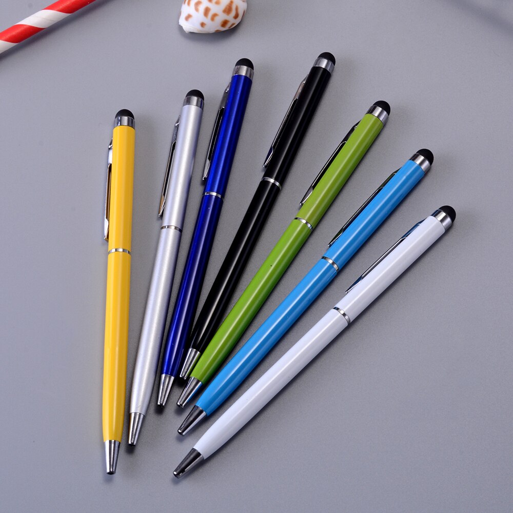 5PCS Multifunction Fine Point Round Thin Tip Touch Screen Pen Capacitive Stylus Pen For Smart Phone Tablet For iPad For iPhone