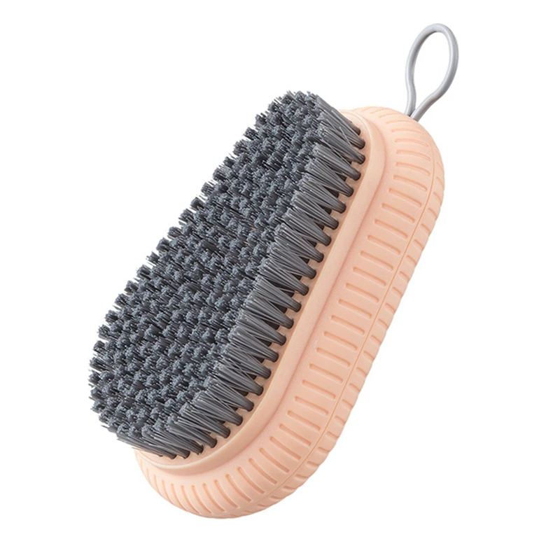 Cepillo de cerdas suaves para el hogar, pantalones de lavandería multifuncionales, calcetines para zapatos, lavado a mano, herramienta de cepillo de limpieza de ropa para lavado de baño