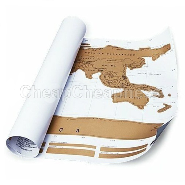 82*58cm Black Scratch Map World Travel Scratch Off Map Best for Education School mapa mundi mapa