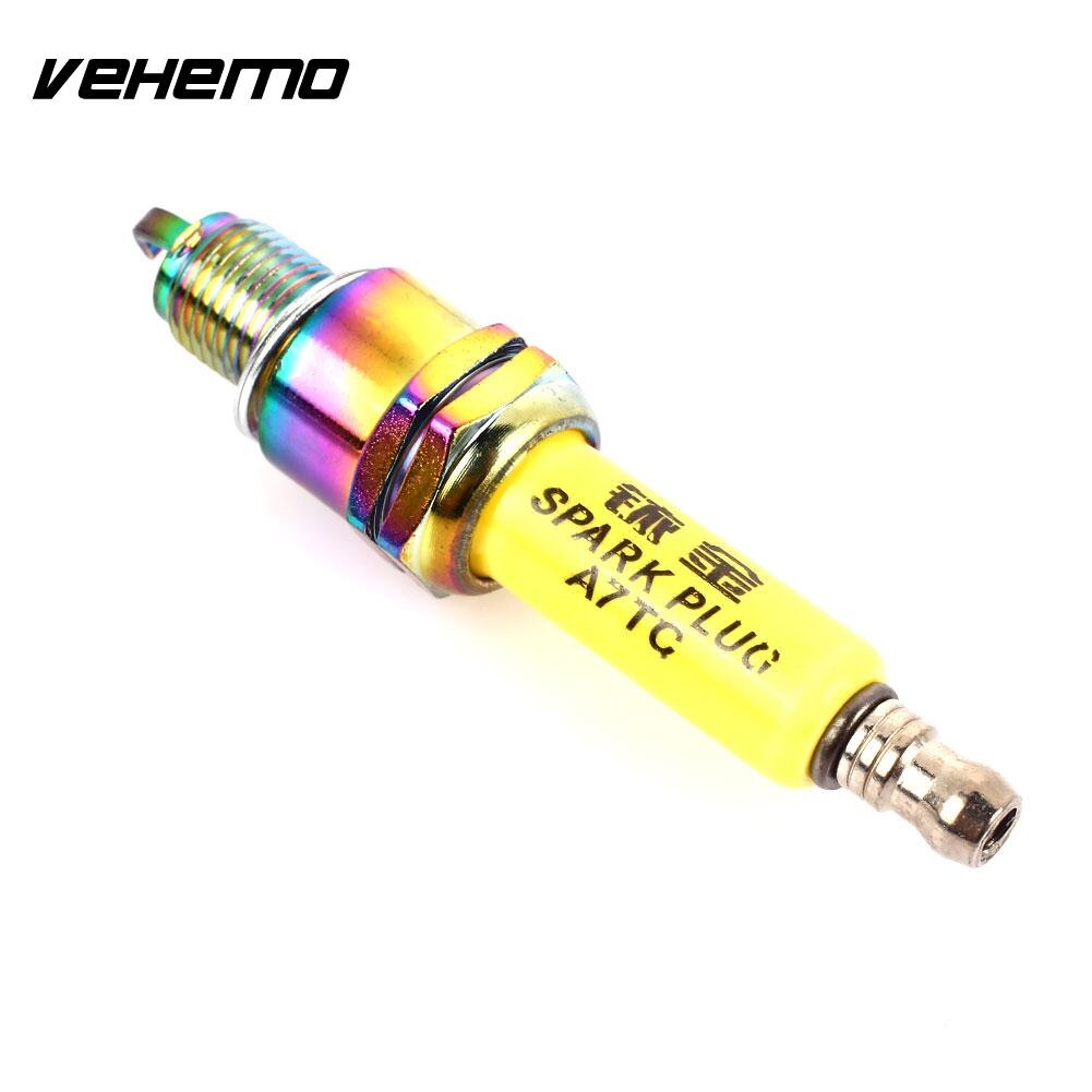 50cc - 150cc GY6 Scooter Spark Plug Alloy ATV Motorcycle Spark Plug Dirt Bike Spark Plug Autobike A7TC Kart Dirt Bike