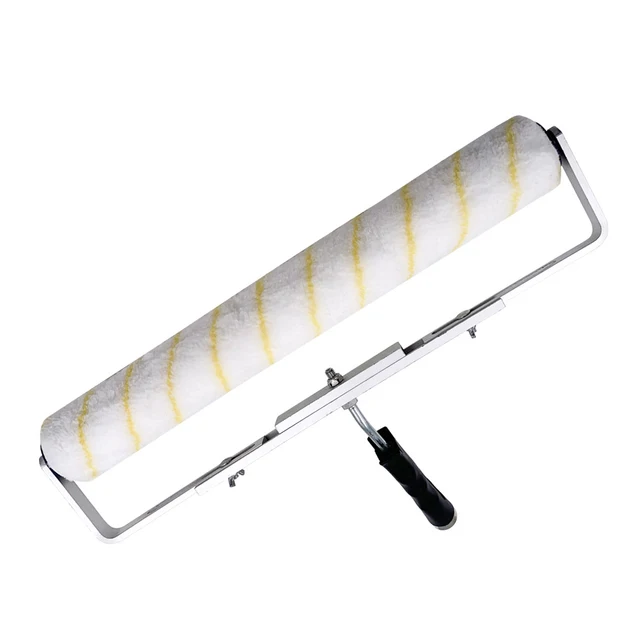 18 Zoll Roller Pinsel für Wände mit Rahmen Farb roller Set Home Mal zubehör für Tür Schlafzimmer nach Hause: Silber