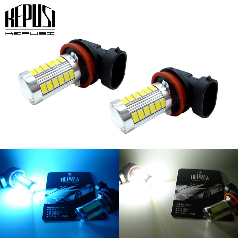2x LED Nebel Licht H11 H8 Lampen Auto Led-tagfahrlicht Auto Fahren Lampe Für MK3 MK4 Lavida Sagitar Touarge touran Passat B7 Golf