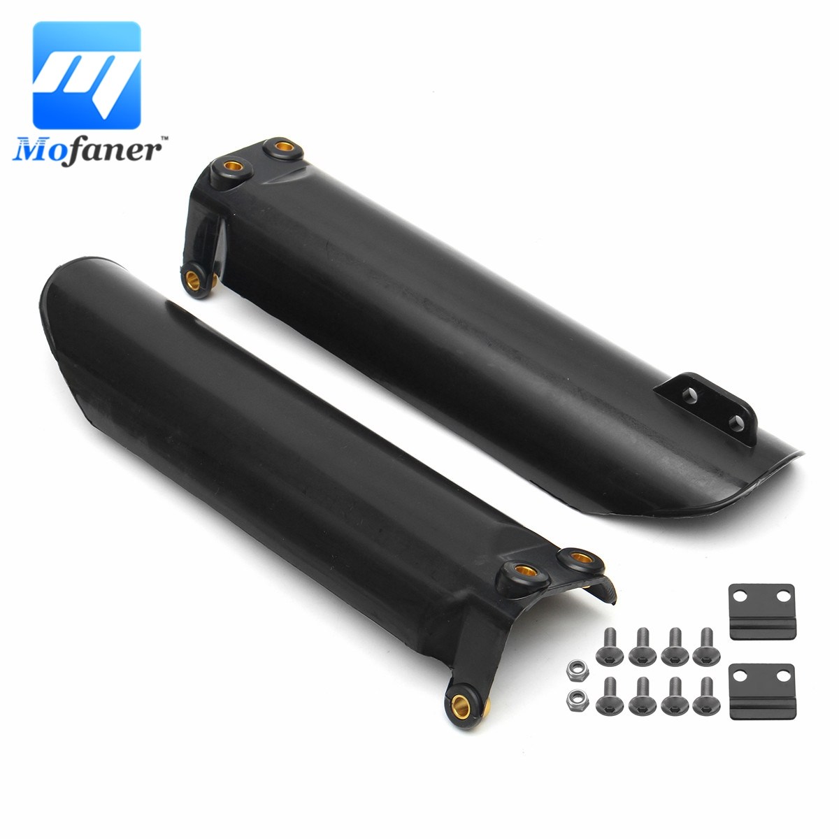 Black Pit Bike USD Front Fork LEG Guards Sliders M... Grandado