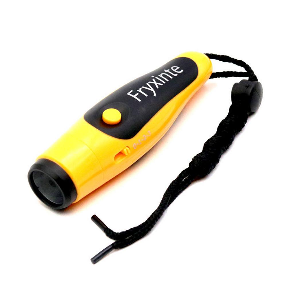 Basketbal Elektronische Fluitje Scheidsrechter Wedstrijd Duif Fluitje Outdoor Survival Fluitje Commando Fluitje Drie Pitch Decibel: Yellow