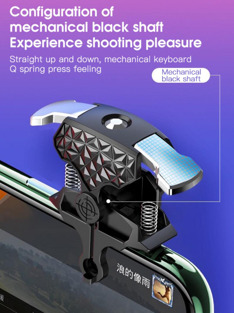 Multi-function Adjustable Mobile Phone Game Controller Gamepad Game Cooler System For IPhone Huawei Samsung Joystick Accessory