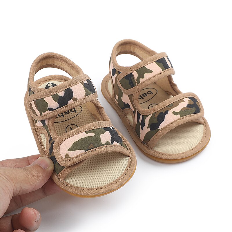 Sandalen für mädchen, Tarnung-sandalen mit weicher sohle, schuhe für jungen, freizeitschuhe für jungen: A3 / 7-12 monate