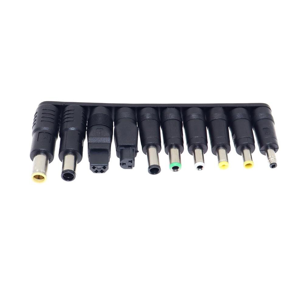10PCS 5.5*2.1mm Laptop Power Plug Adapter Connectors Notebook Universal Charger DC Head Straight Input