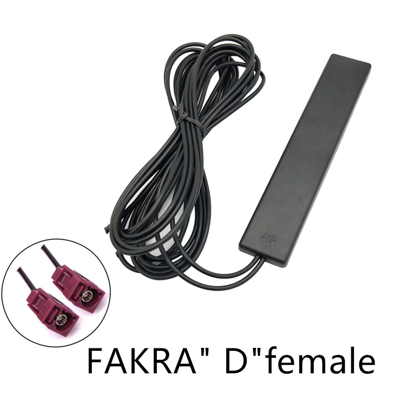 Jx antena externa de 3g 4g lte, roteador, modem aéreo, antena externa, antena de remendo de carro, cabo duplo, 3 metros, sma conector ts9 crc9: FAKRA D type