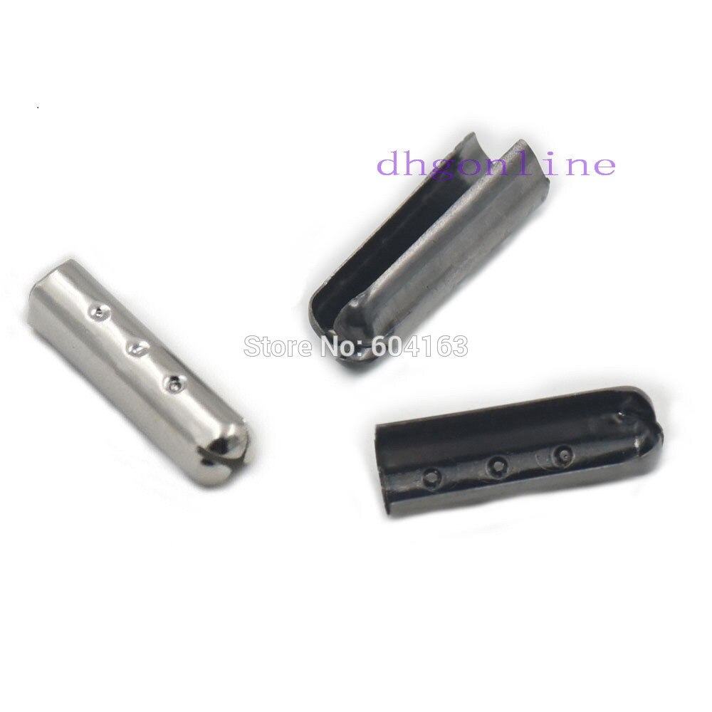 Pointe de rechange en métal 3mm 4mm 5mm | 100 pièces, embout Aglet pour lacet de chaussure