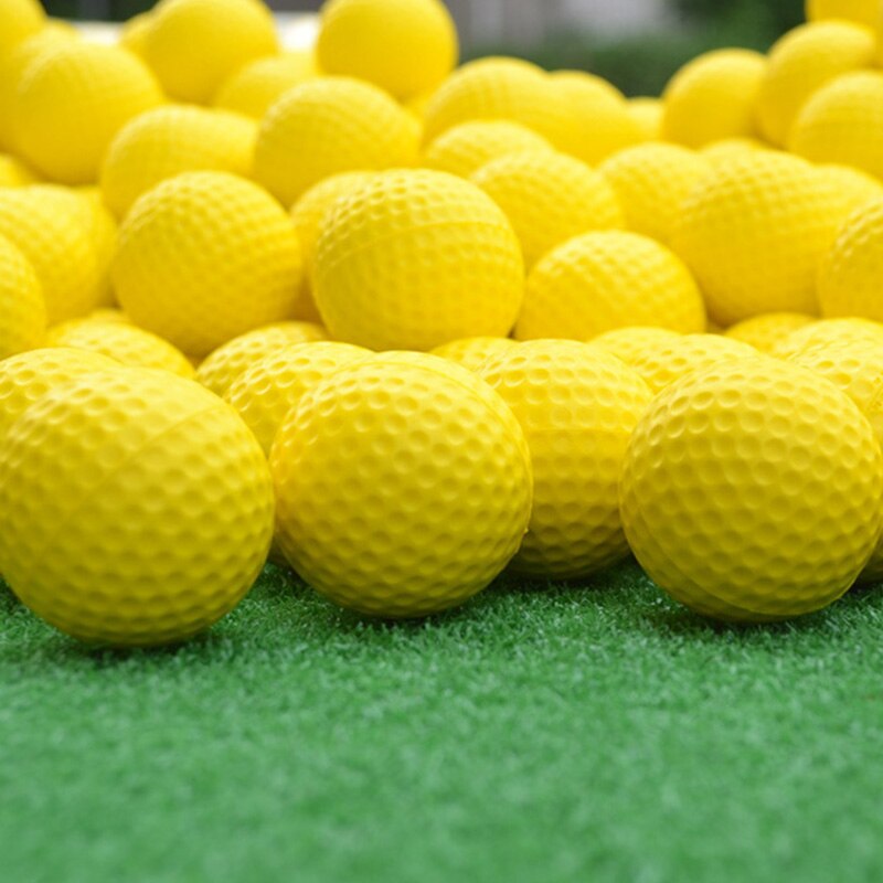Golfs Ball PU Solid Soft Balls Indoor Practice Ball Sport Exercise Room Foam Balls PUZ777