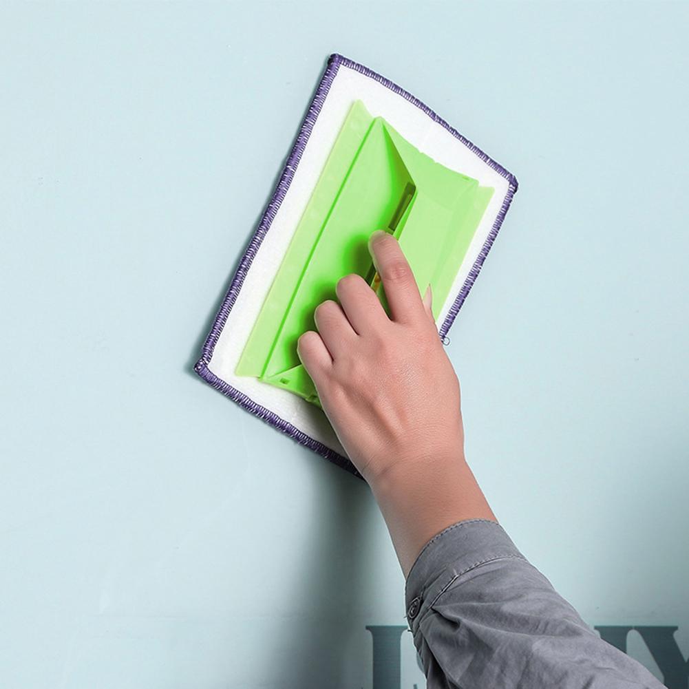 Foldable Home Window Groove Cleaning Cloth Glass Mirror Washing Brush Tool